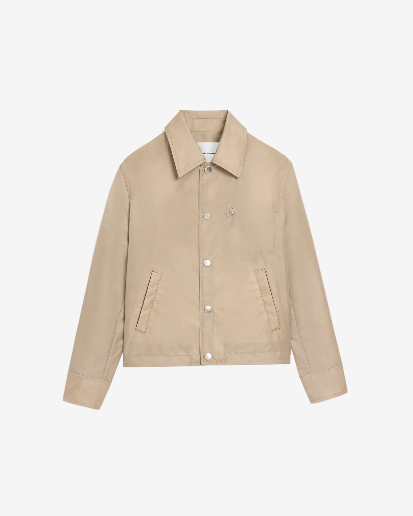 Buttoned Jacket With Ami De Coeur Stud