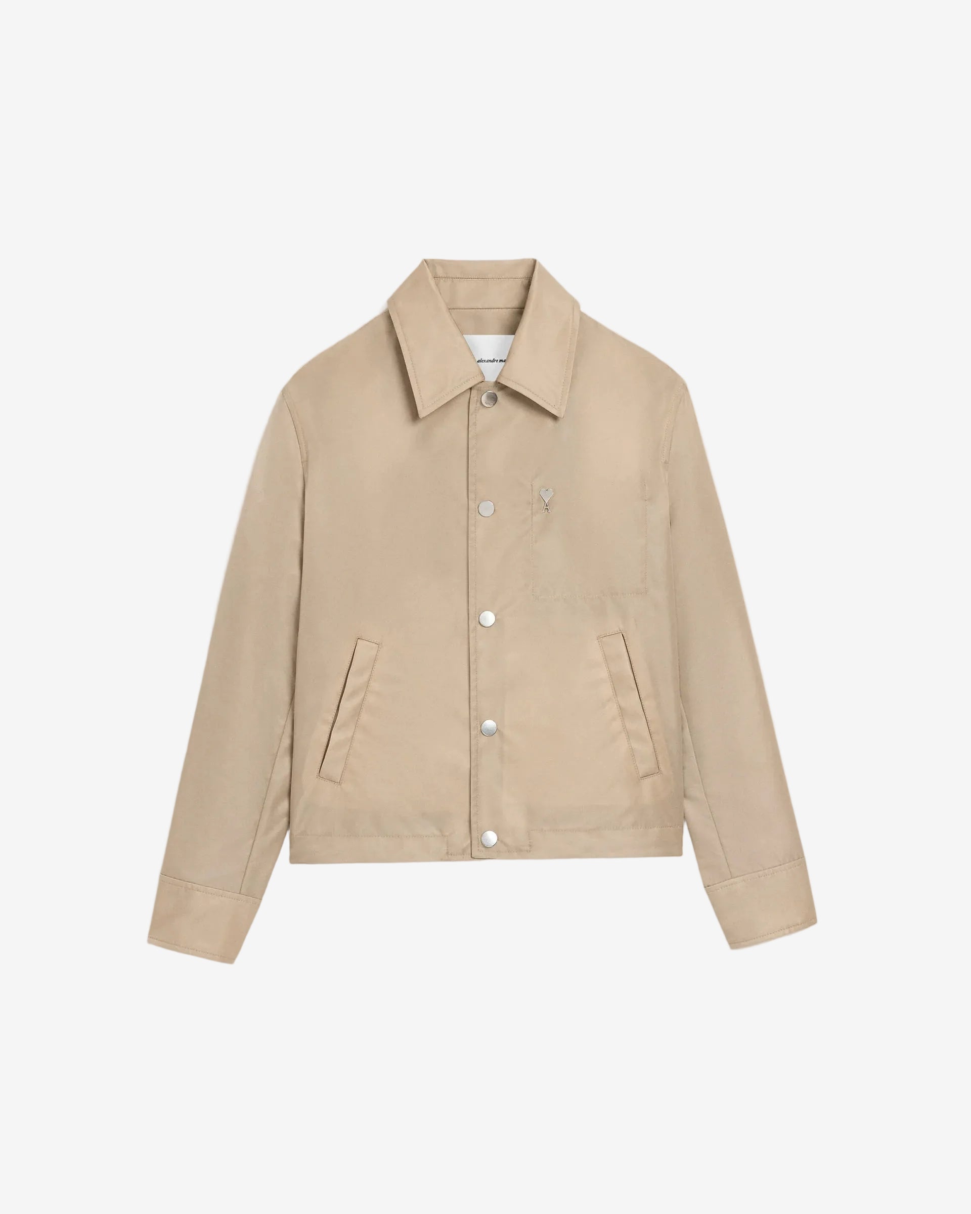 Buttoned Jacket With Ami De Coeur Stud