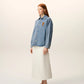 Overshirt With Knitted Ami De Coeur