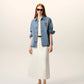 Overshirt With Knitted Ami De Coeur
