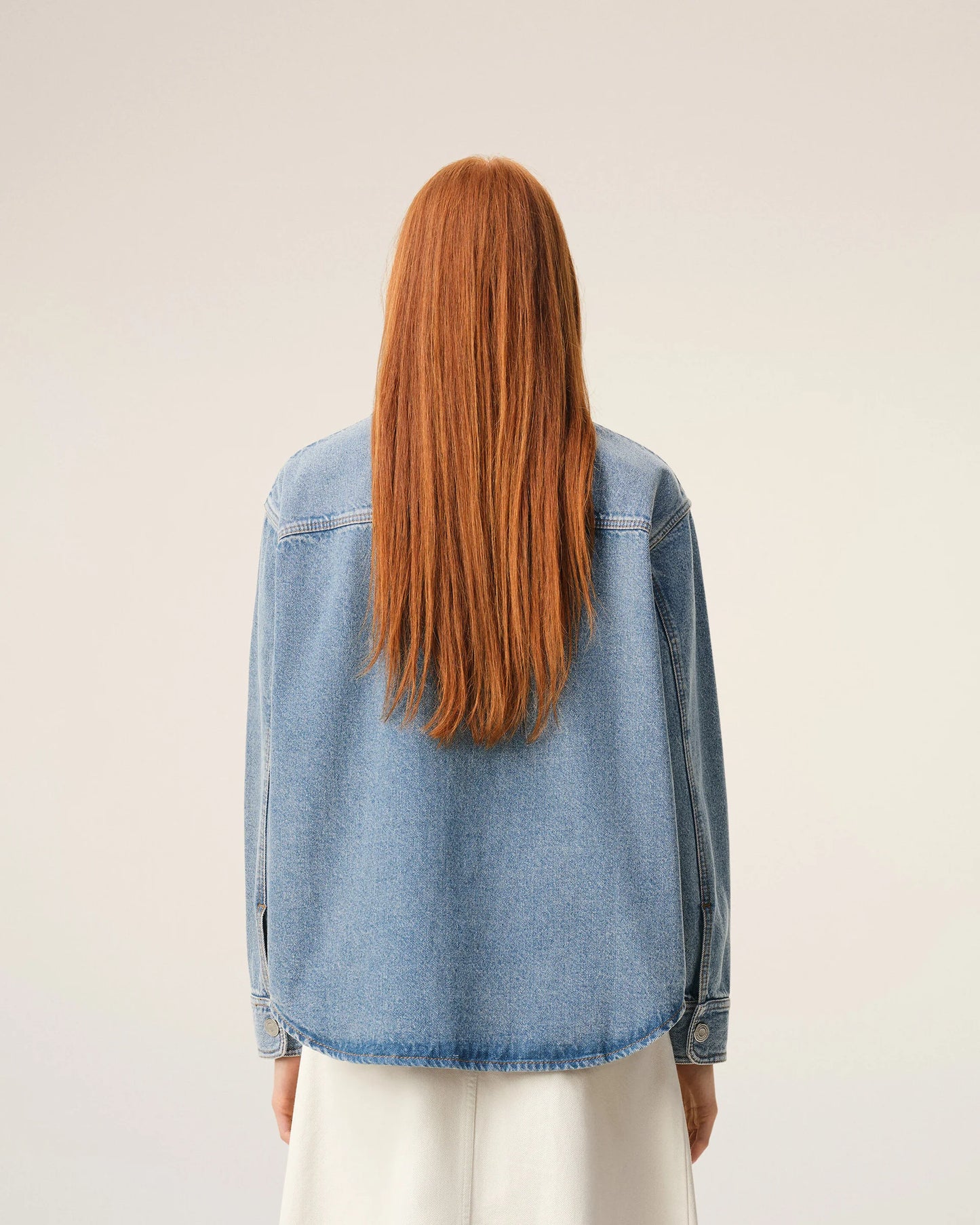 Overshirt With Knitted Ami De Coeur