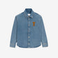 Overshirt With Knitted Ami De Coeur