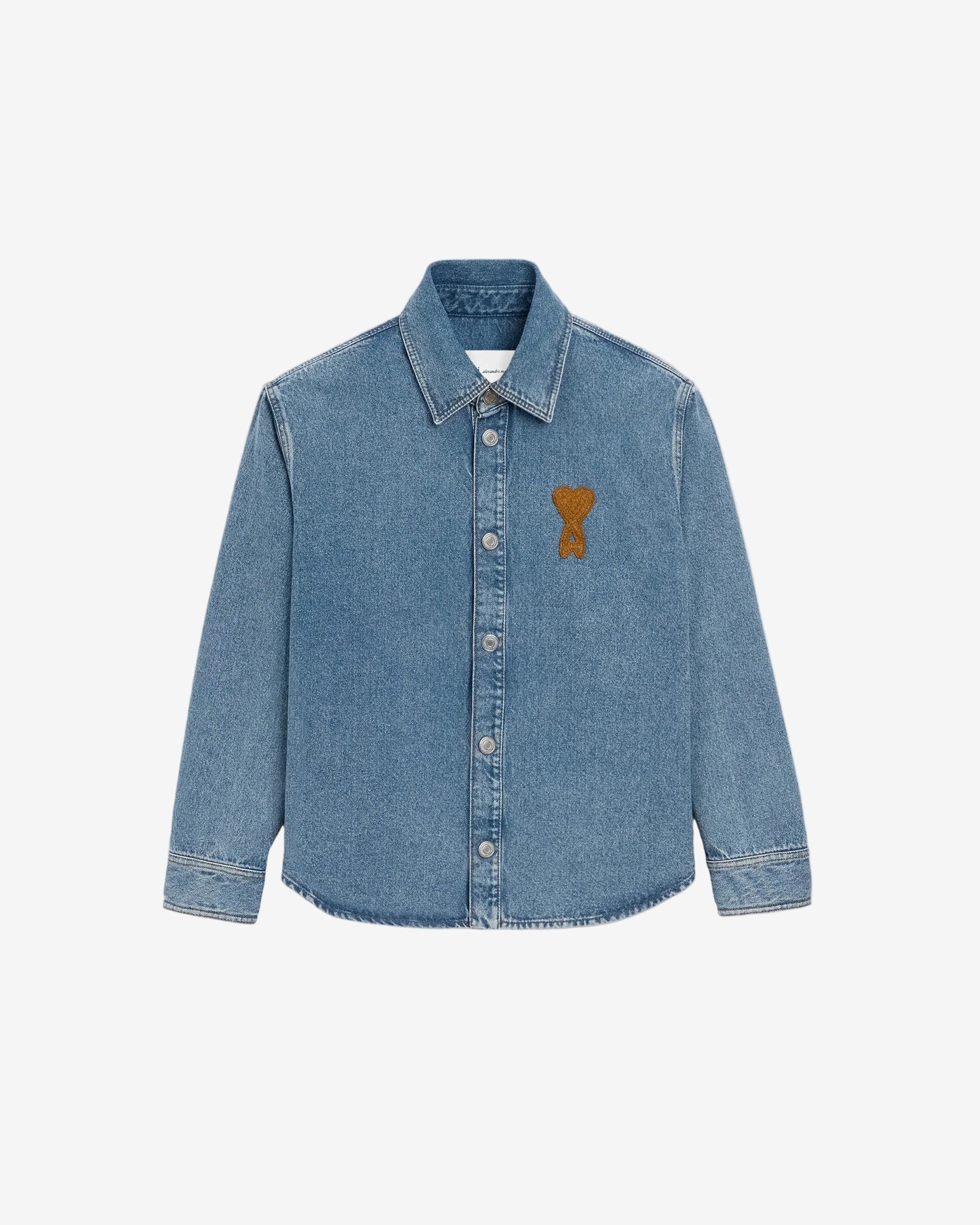 Overshirt With Knitted Ami De Coeur