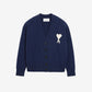 Cardigan With White Ami De Coeur