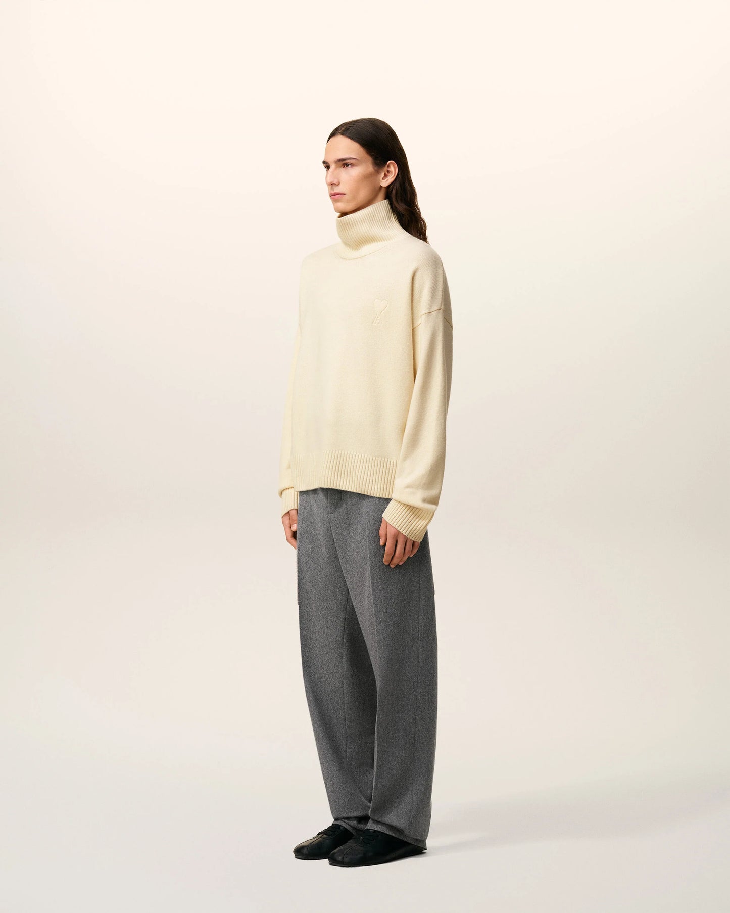 Ami De Coeur Funnel Neck Sweater