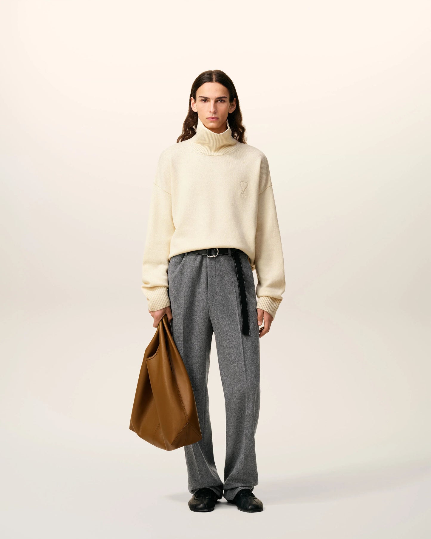 Ami De Coeur Funnel Neck Sweater