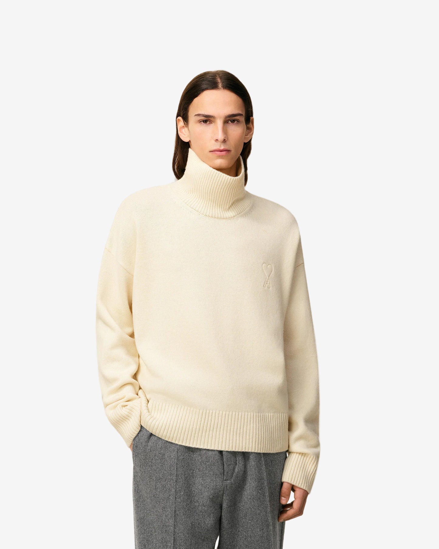 Ami De Coeur Funnel Neck Sweater