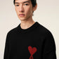 Ami De Coeur Wool Crewneck Sweater