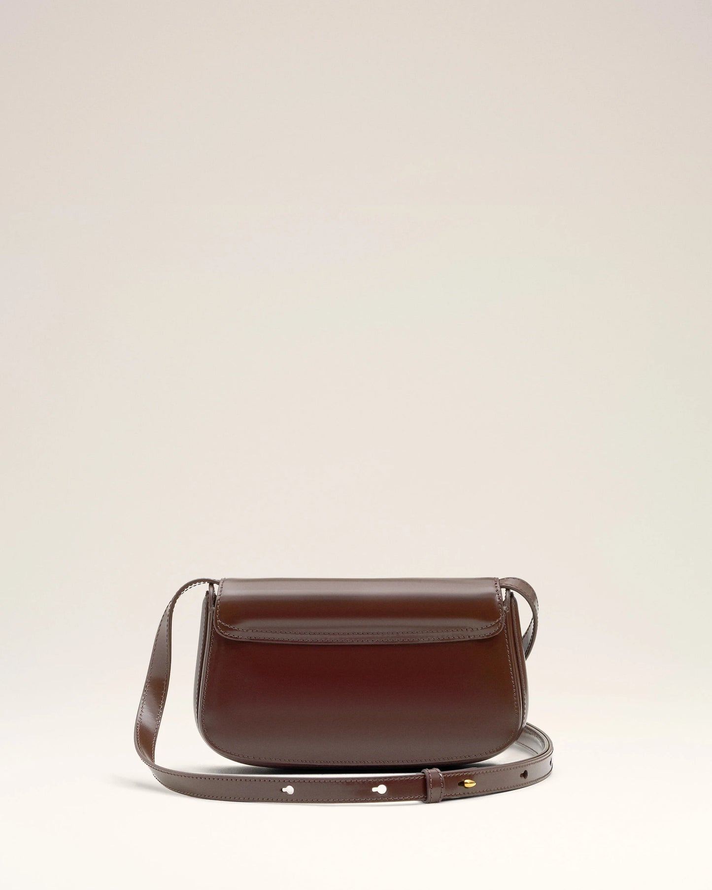 Glazed Leather Small Crossbody Paris Paris Bag