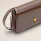 Glazed Leather Small Crossbody Paris Paris Bag