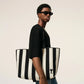 Cotton Ami De Coeur Shopping Bag