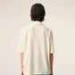 Boxy Fit Polo With Ami De Coeur Knitted Patch