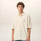 Boxy Fit Polo With Ami De Coeur Knitted Patch