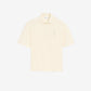 Boxy Fit Polo With Ami De Coeur Knitted Patch