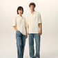 Boxy Fit Polo With Ami De Coeur Knitted Patch