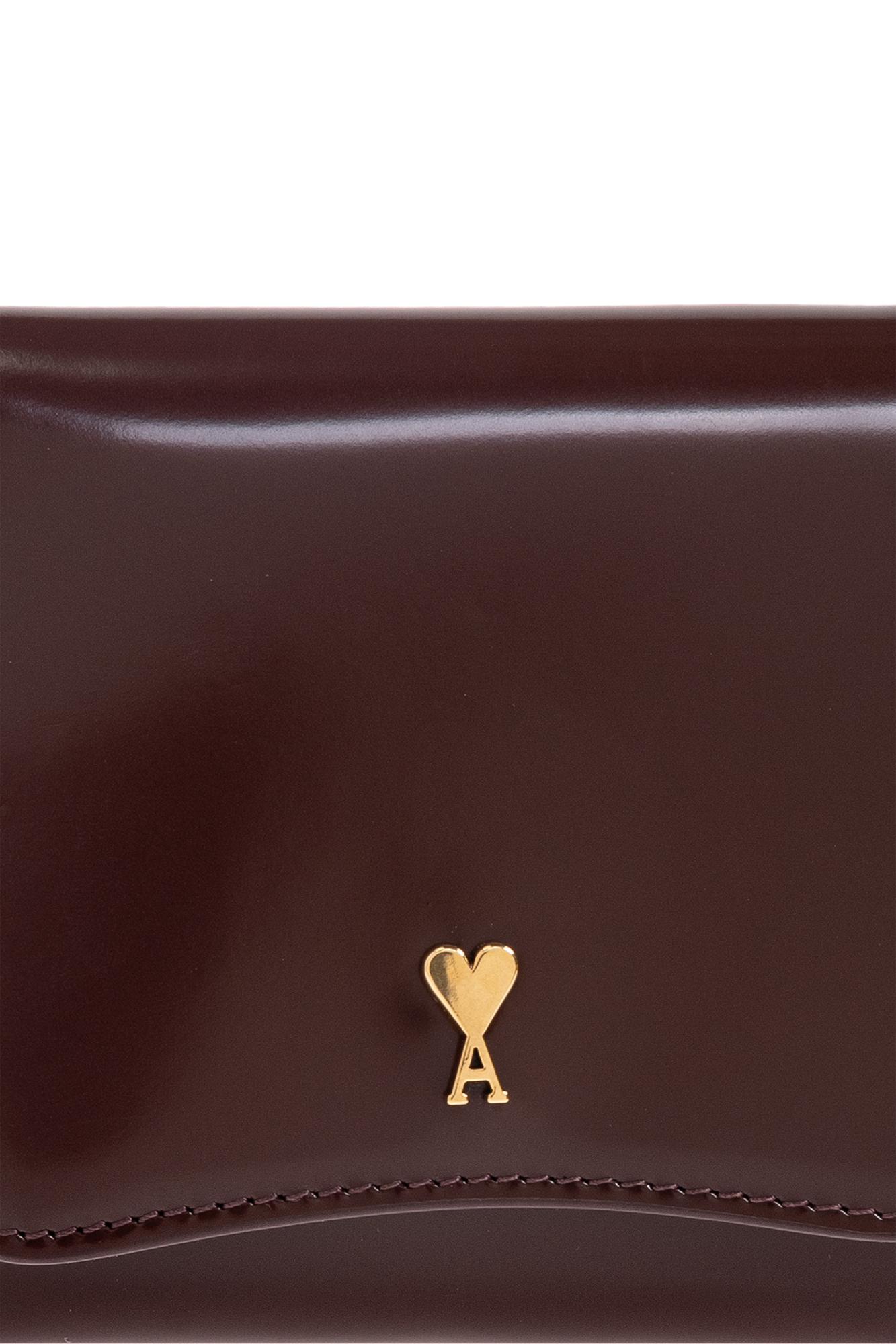 Glazed Leather Paris Paris Compact Wallet