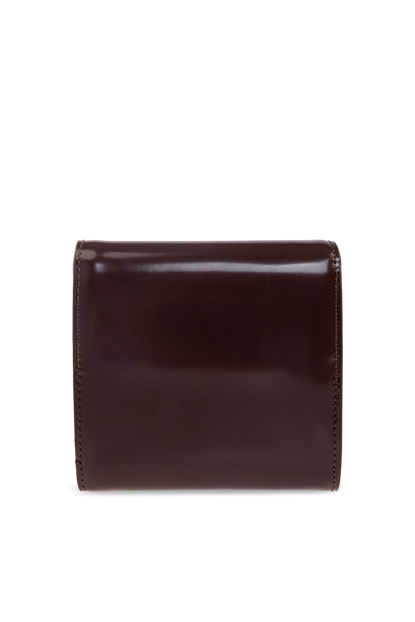 Glazed Leather Paris Paris Compact Wallet