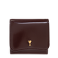 Glazed Leather Paris Paris Compact Wallet