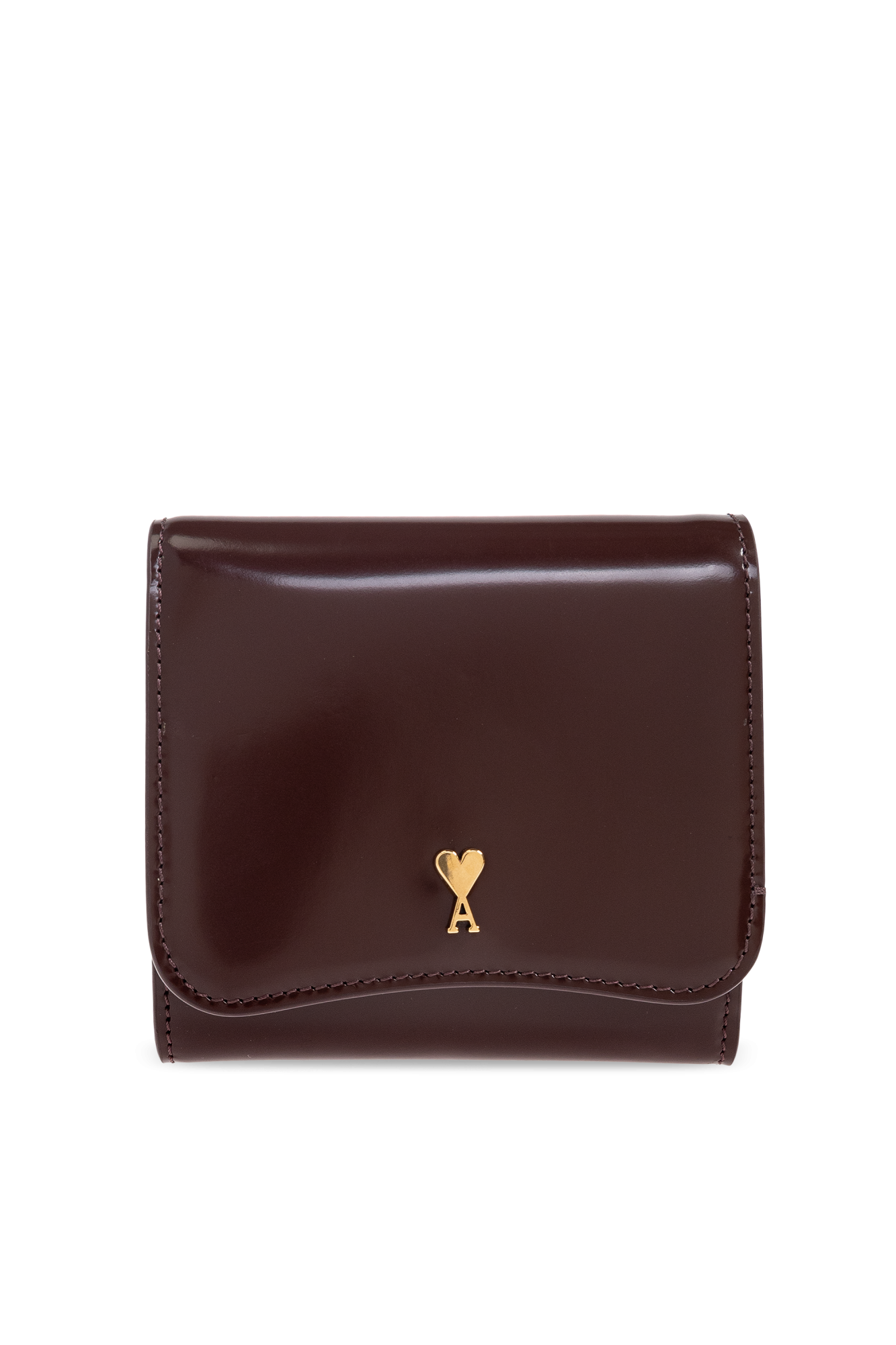 Glazed Leather Paris Paris Compact Wallet