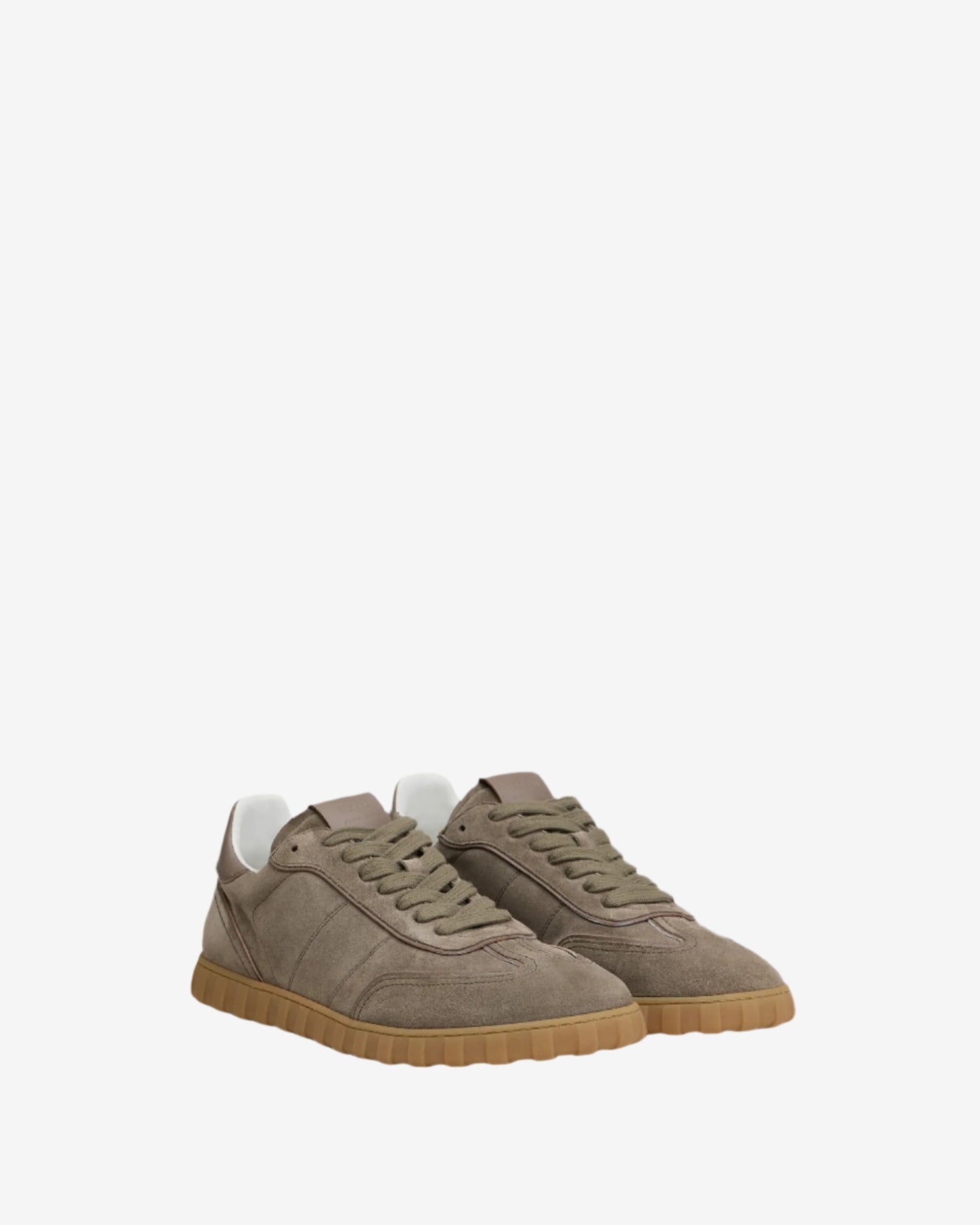 Leather Low Top Step Sneakers
