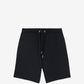 Black shorts on a white background