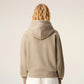 Small ADC Embossed Zipped Hoodie With Hood