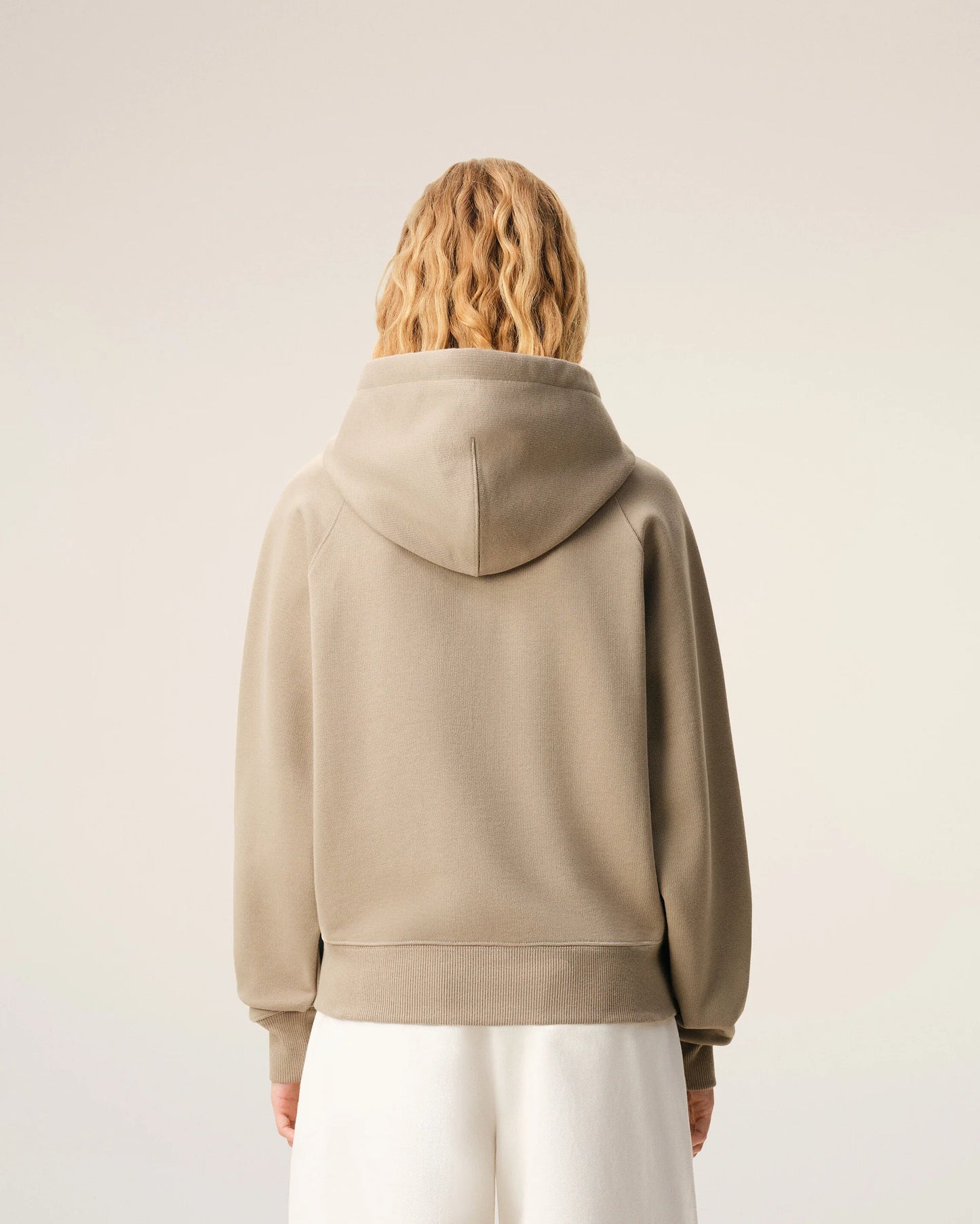 Small ADC Embossed Zipped Hoodie With Hood