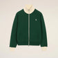 Zipped Cotton Sweatshirt With Ami de Coeur