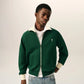 Zipped Cotton Sweatshirt With Ami de Coeur