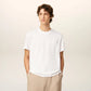 T-shirt With Tonal Embossed Big Ami De Coeur