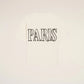Boxy Fit Short Sleeves T-shirt With Ami Paris Print At Front And Back