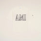 Boxy Fit Short Sleeves T-shirt With Ami Paris Print At Front And Back