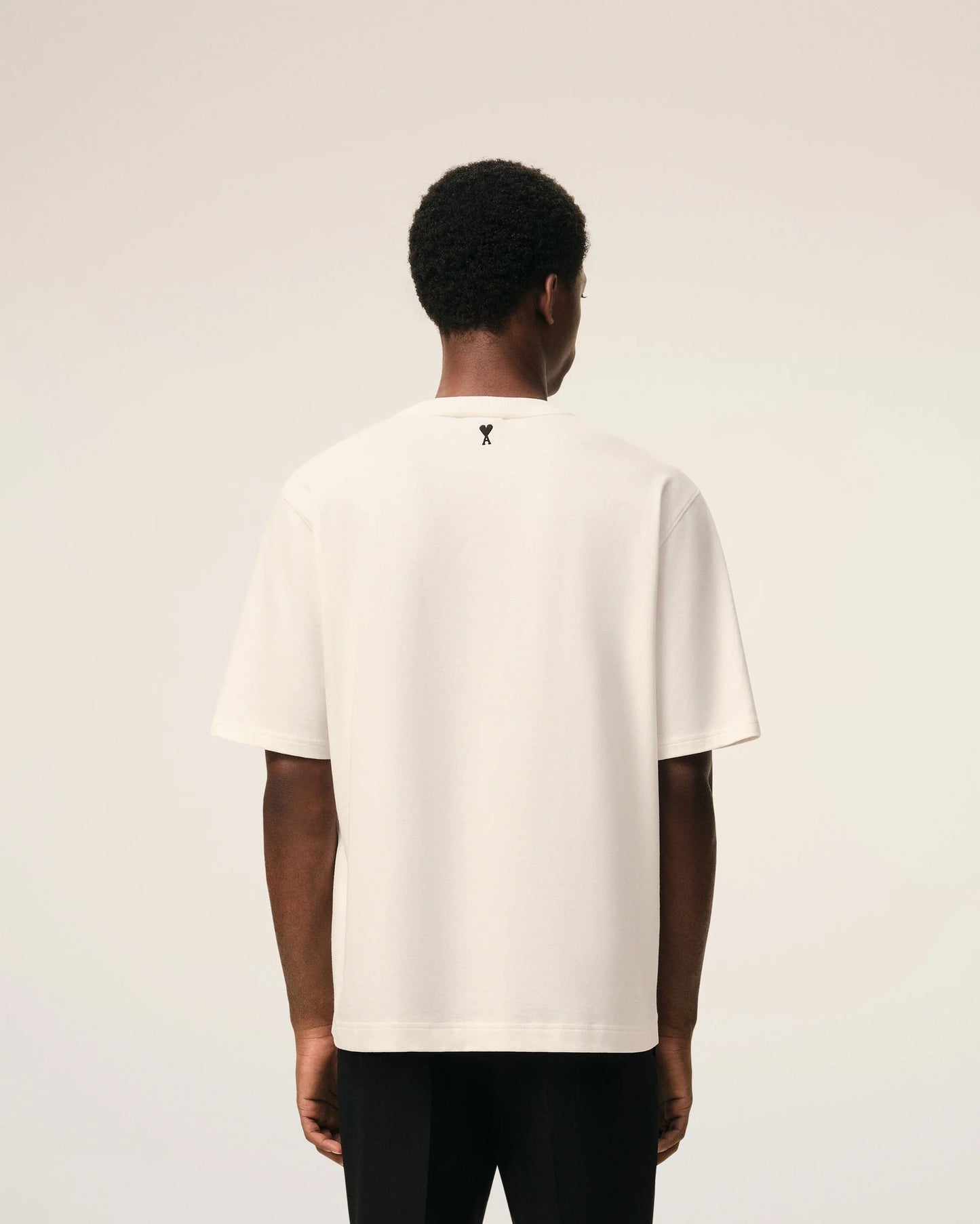 Boxy Fit Short Sleeves T-shirt "Thank You For Being A Friend"