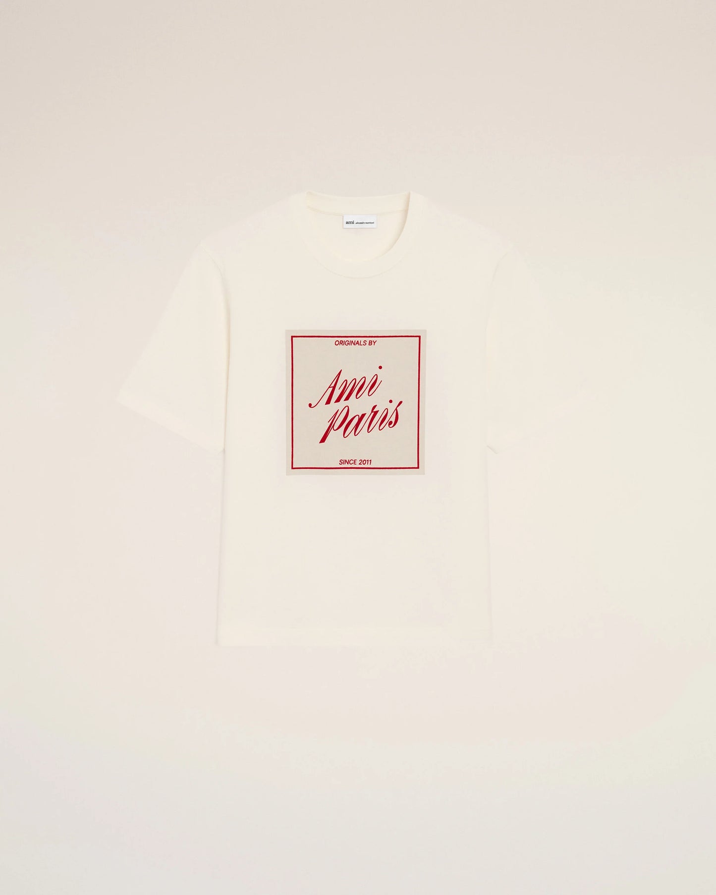 Boxy Fit Short Sleeves T-shirt With Signature Print At Front