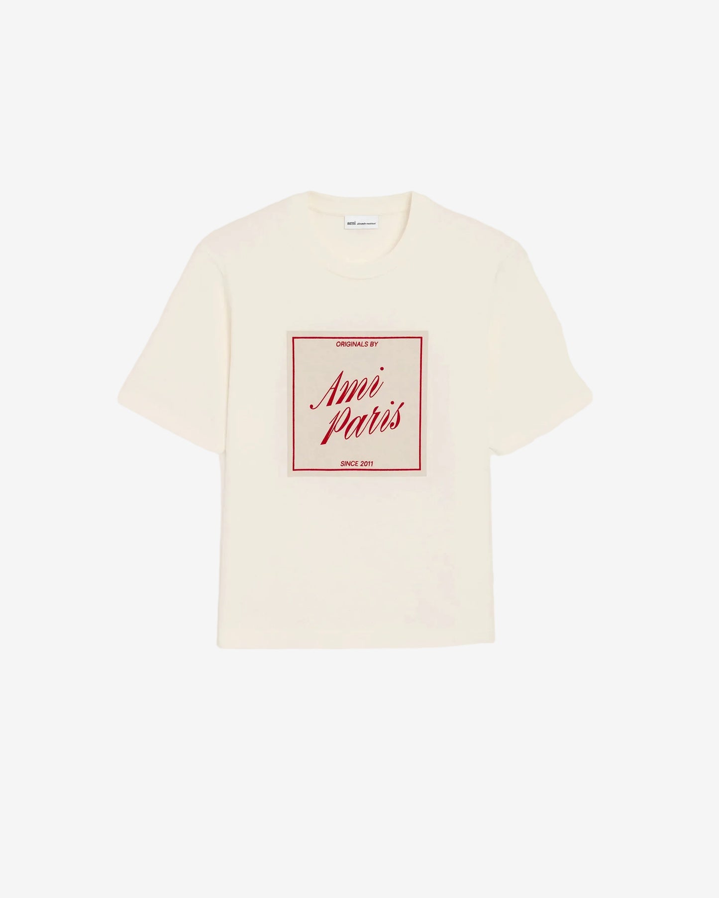 Boxy Fit Short Sleeves T-shirt With Signature Print At Front