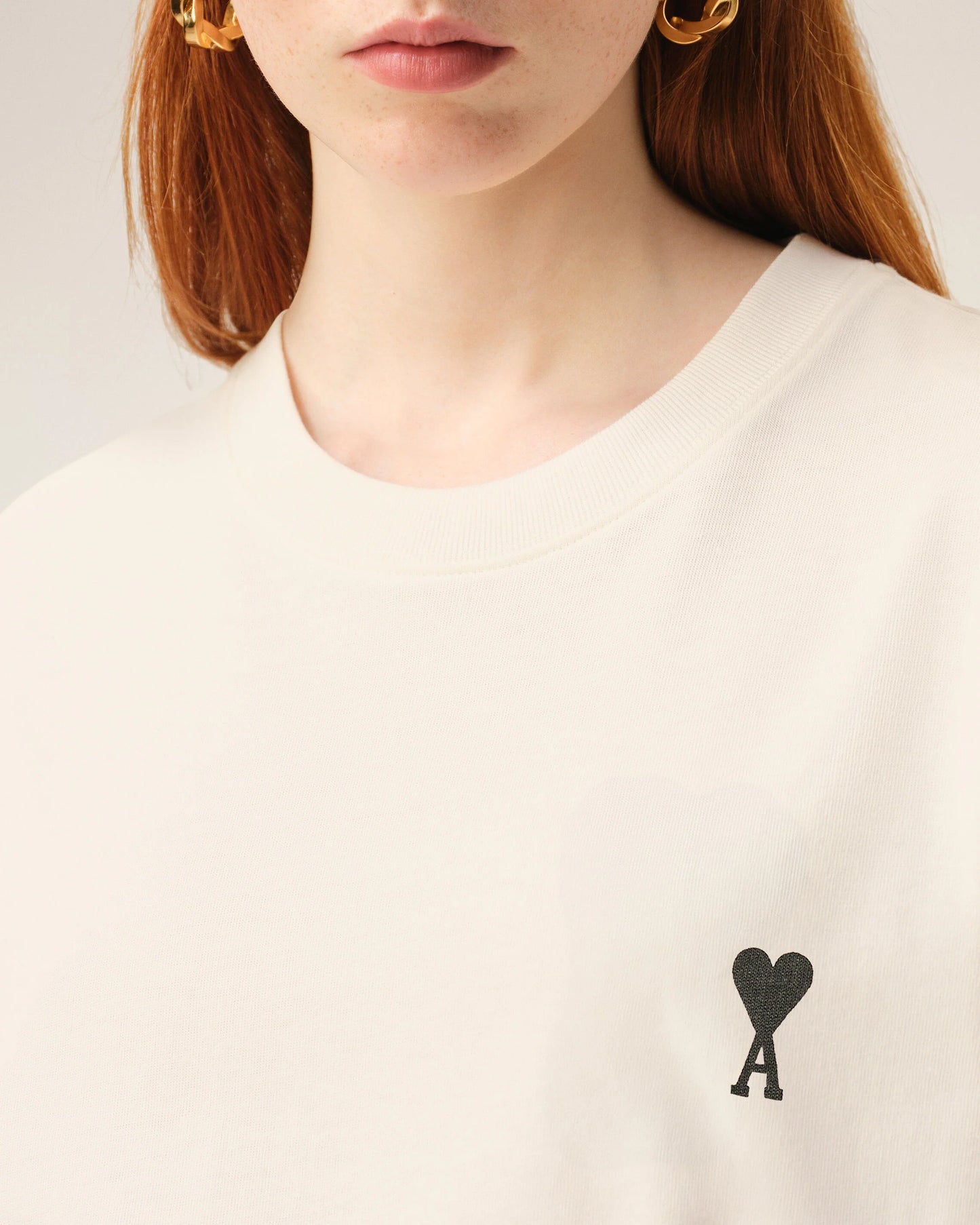 Boxy Fit Short Sleeves ADC T-shirt With Signature Print At Back