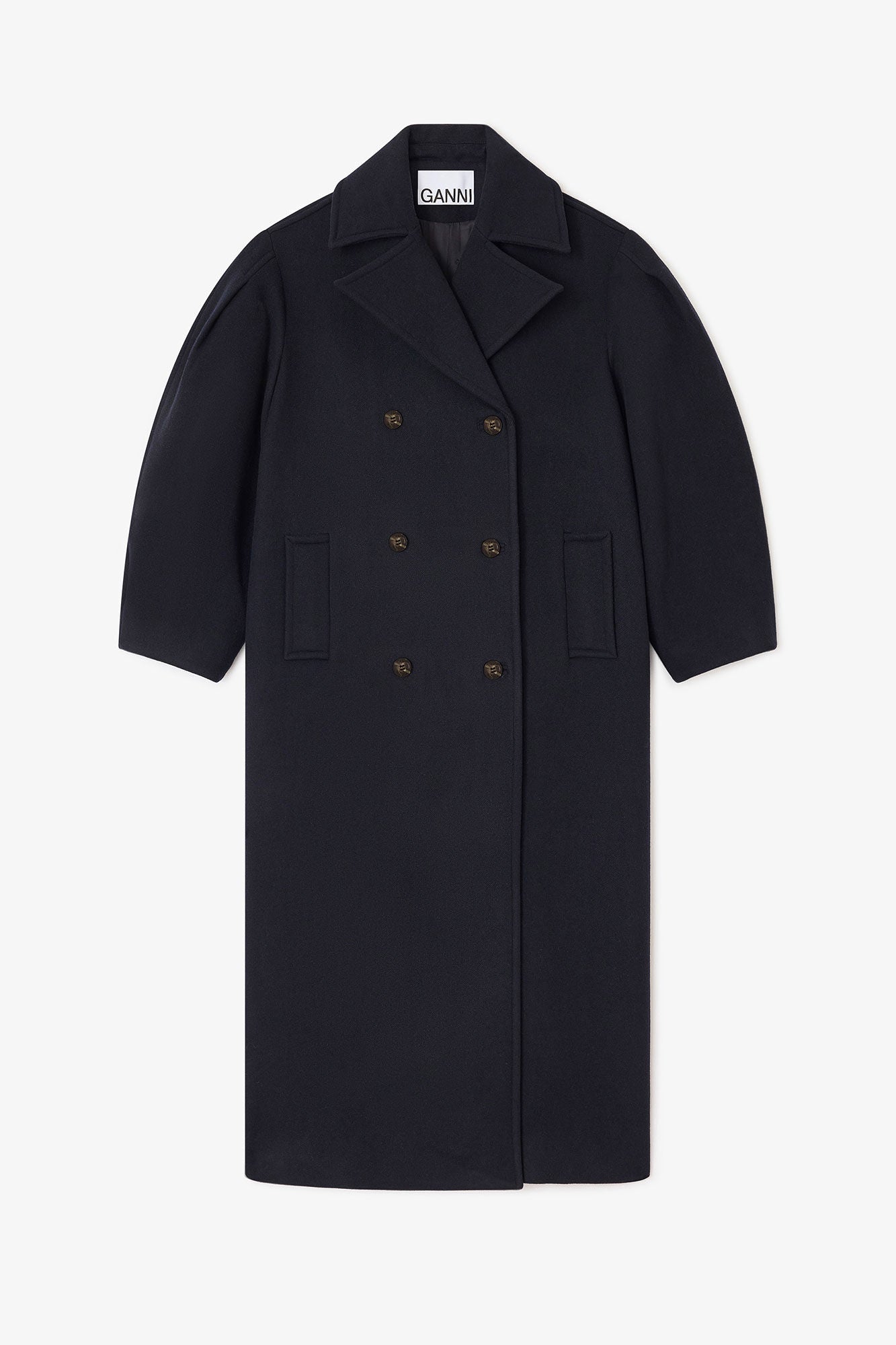 Peacoat Wool Long Coat
