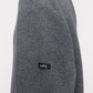 Gray sweater on a white background