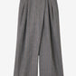 Grey Stripe Cross-over Trousers