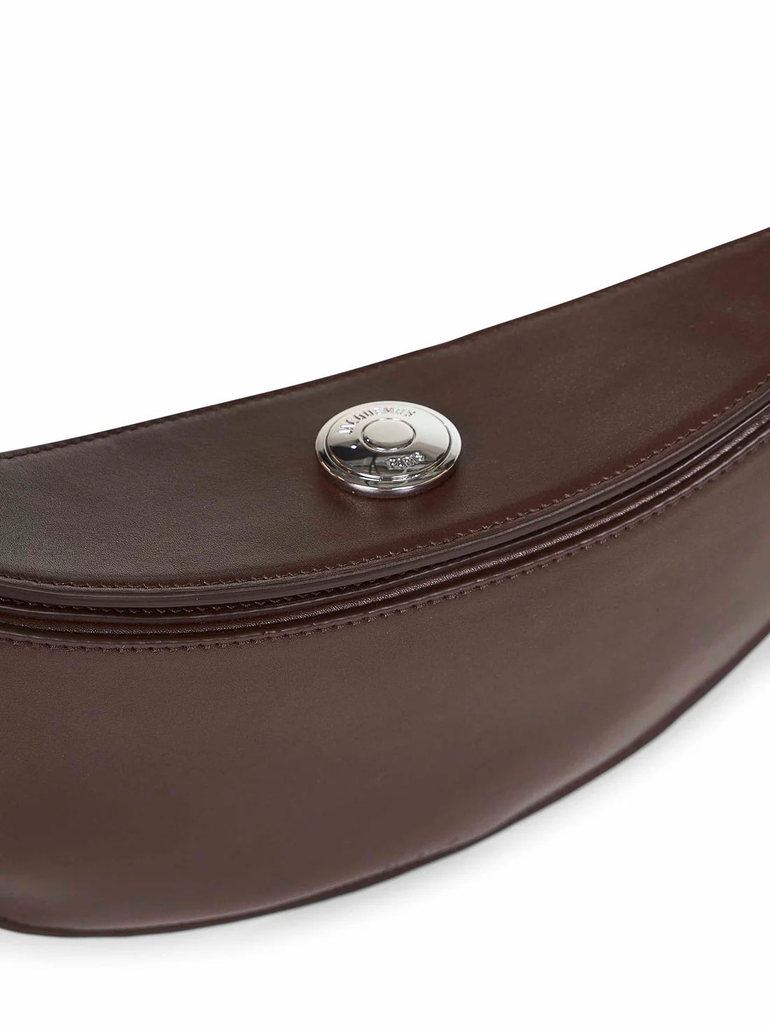 Brown JACQUEMUS back on a white background 