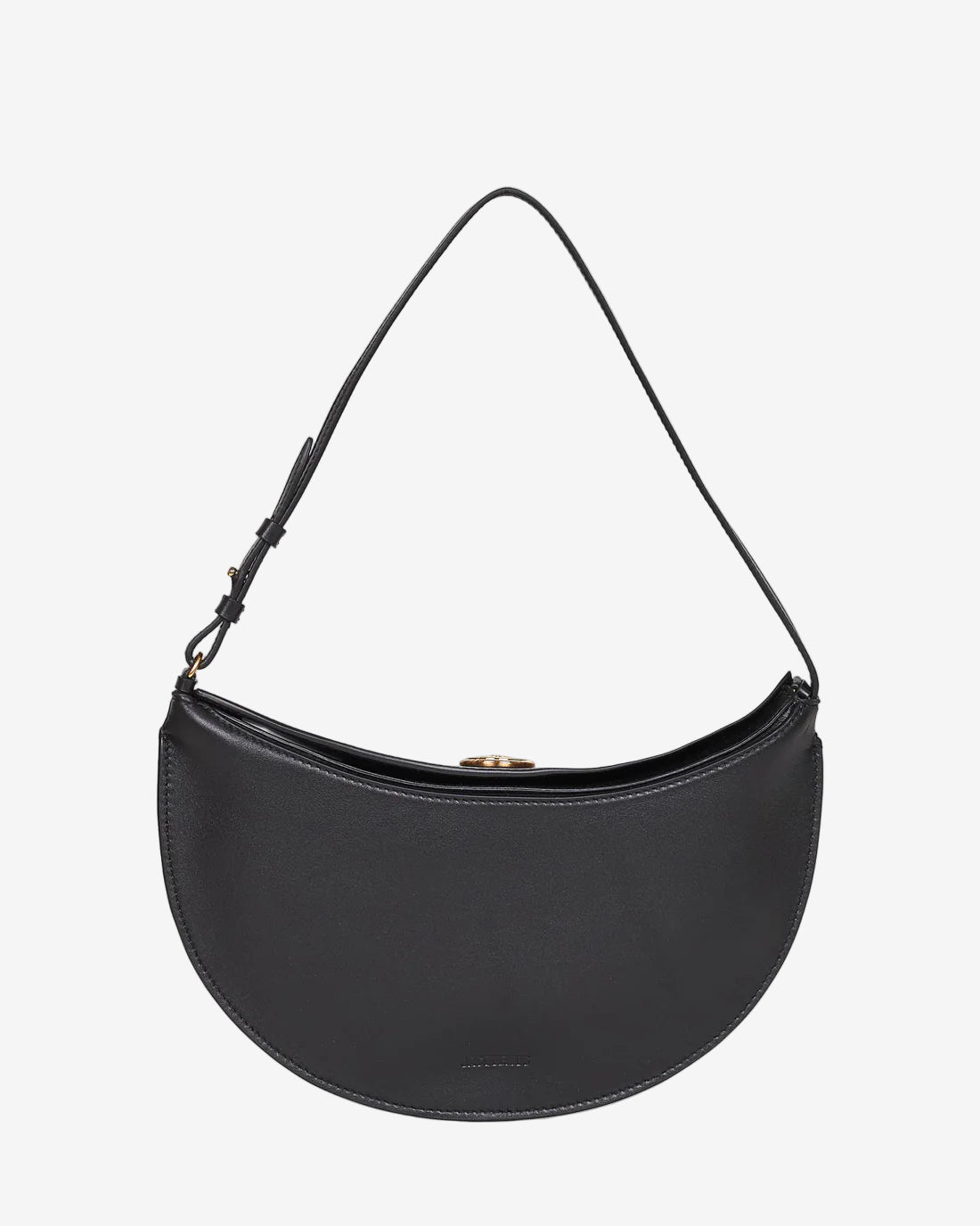 Black JACQUEMUS back on a white background