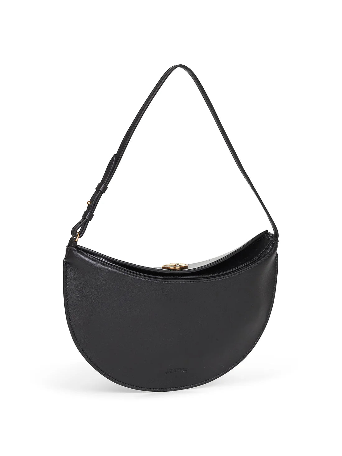 Black JACQUEMUS back on a white background