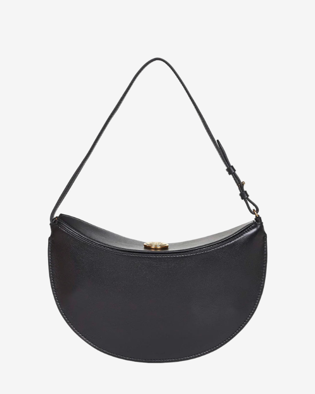 Black JACQUEMUS back on a white background