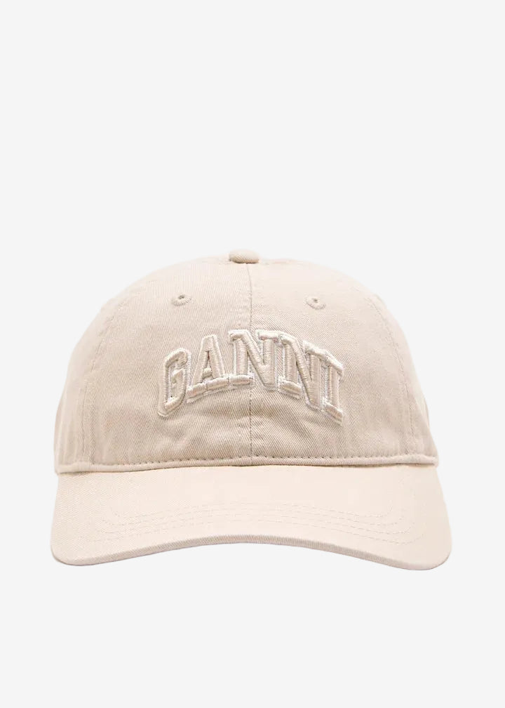 Beige Canvas Cap