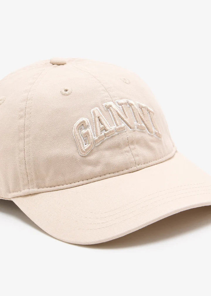 Beige Canvas Cap