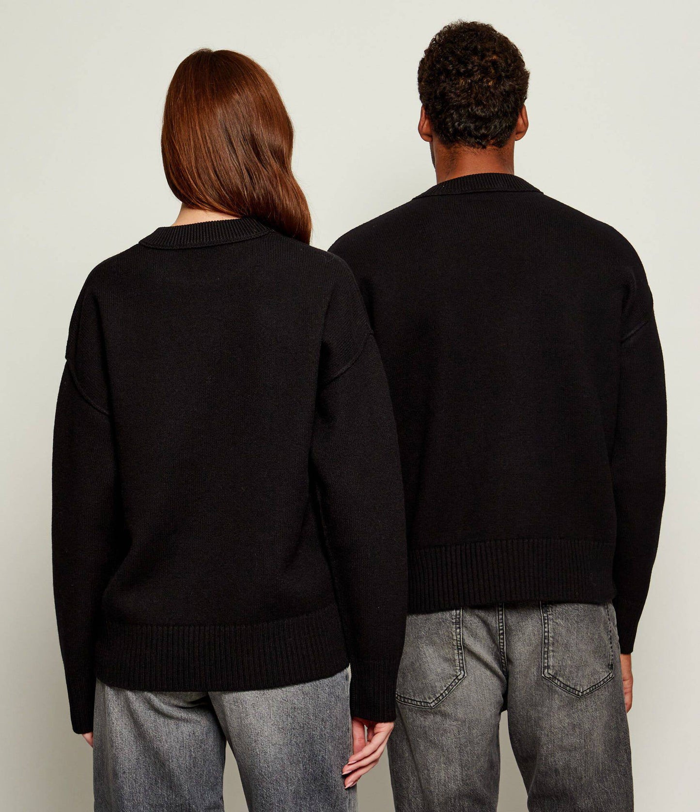 Ami De Coeur Wool Crewneck Sweater