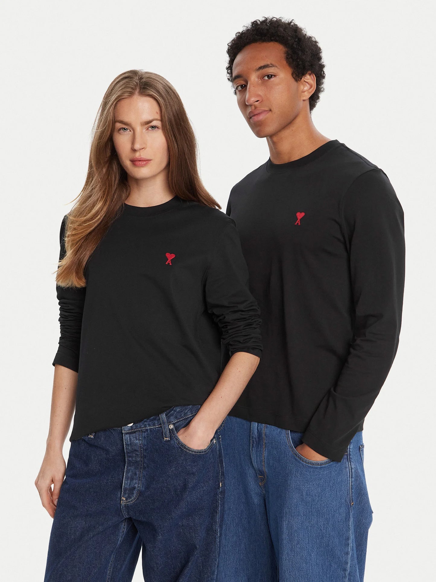 Red Heart Friend Long Sleeve T-Shirt