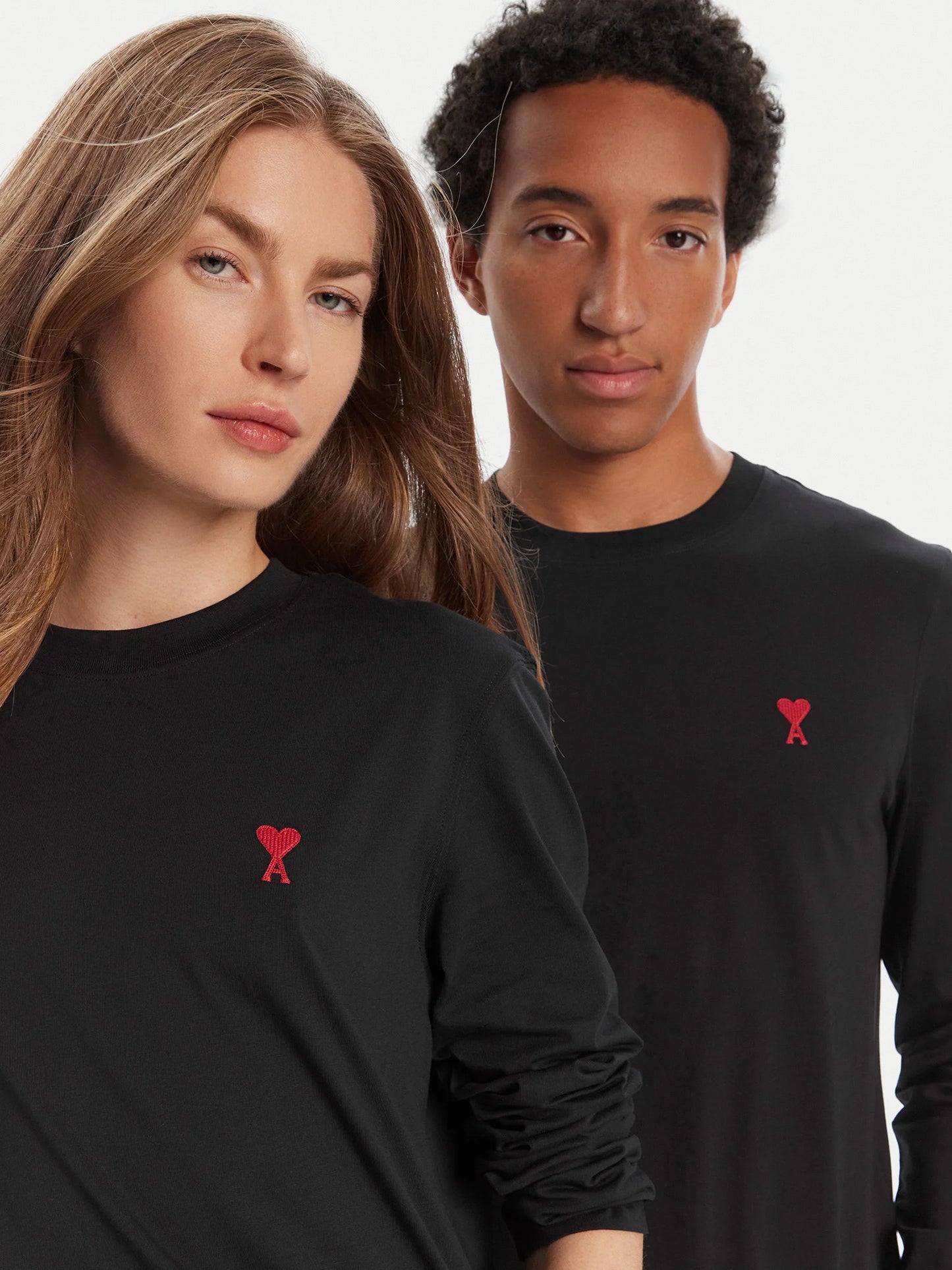 Red Heart Friend Long Sleeve T-Shirt
