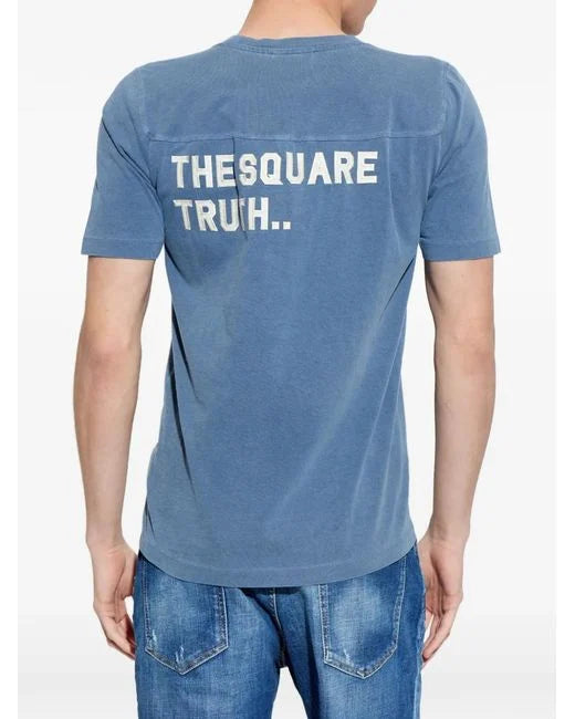 Dsquared2 Blue T-shirt with logo