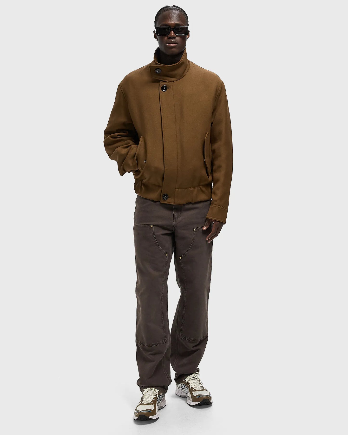 Wool Harrington Jacket